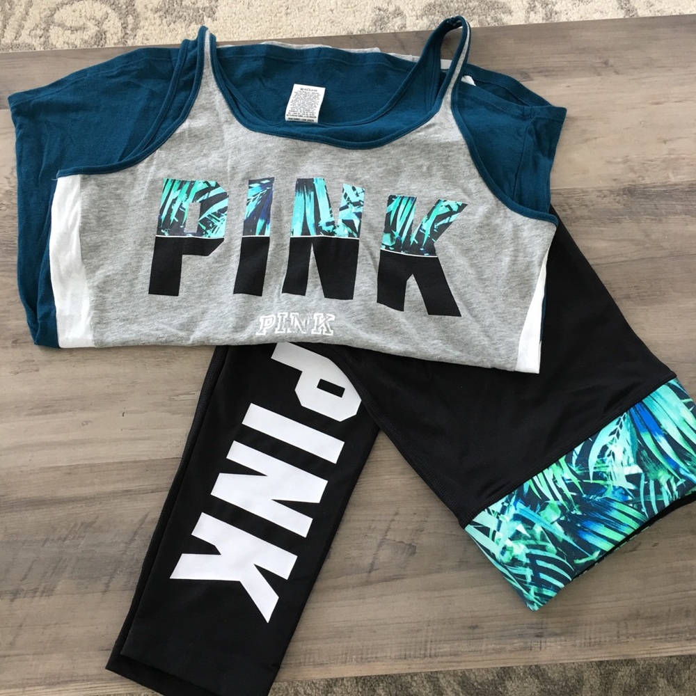 PINK casual or workout 2 piece outfit